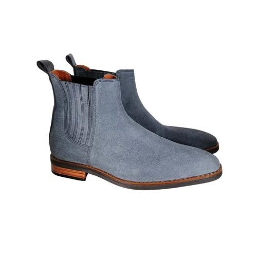 Bota Monserrat en Gamuza Encerada para Hombre
