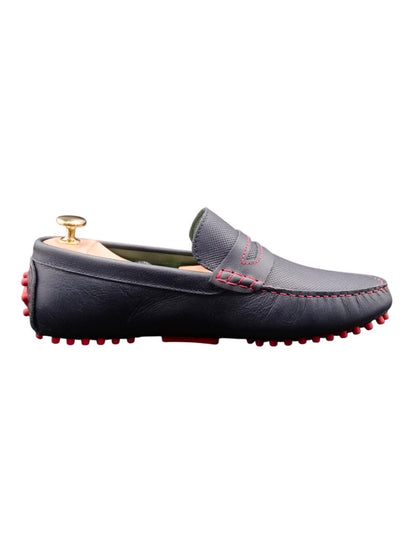 Mocasín Driver Ferros Rojo