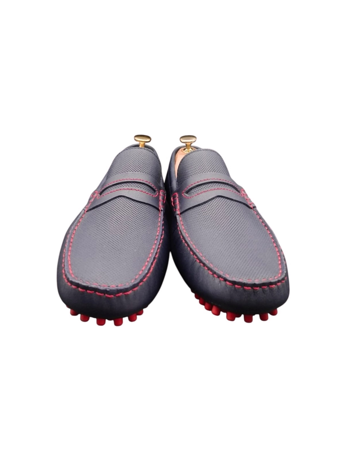 Mocasín Driver Ferros Rojo