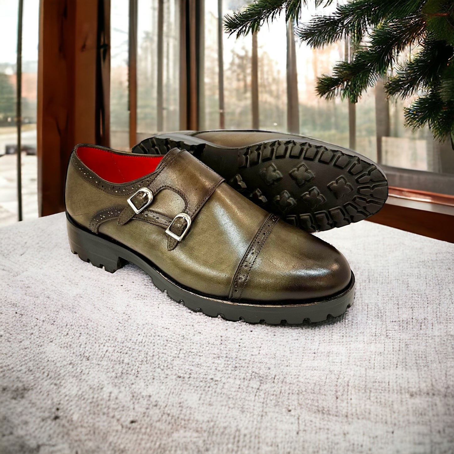 Oxford Monk Doble Patina