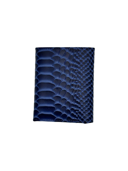 Cartera Piton Gran Reserva Azul