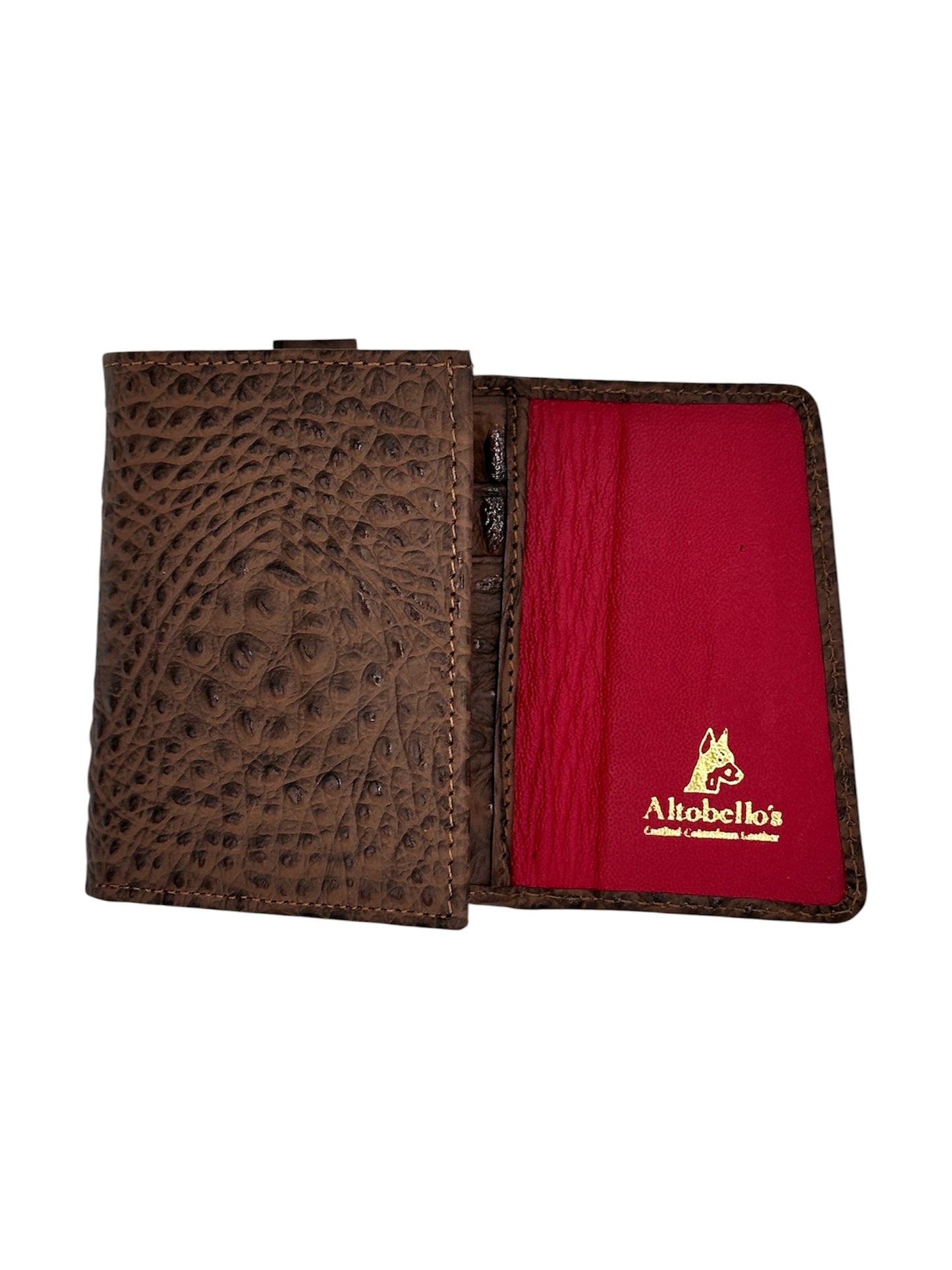 Cartera de cocodrilo Gran Reserva marrón