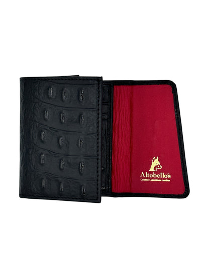 Wallet Crocodile Gran Reserva Black