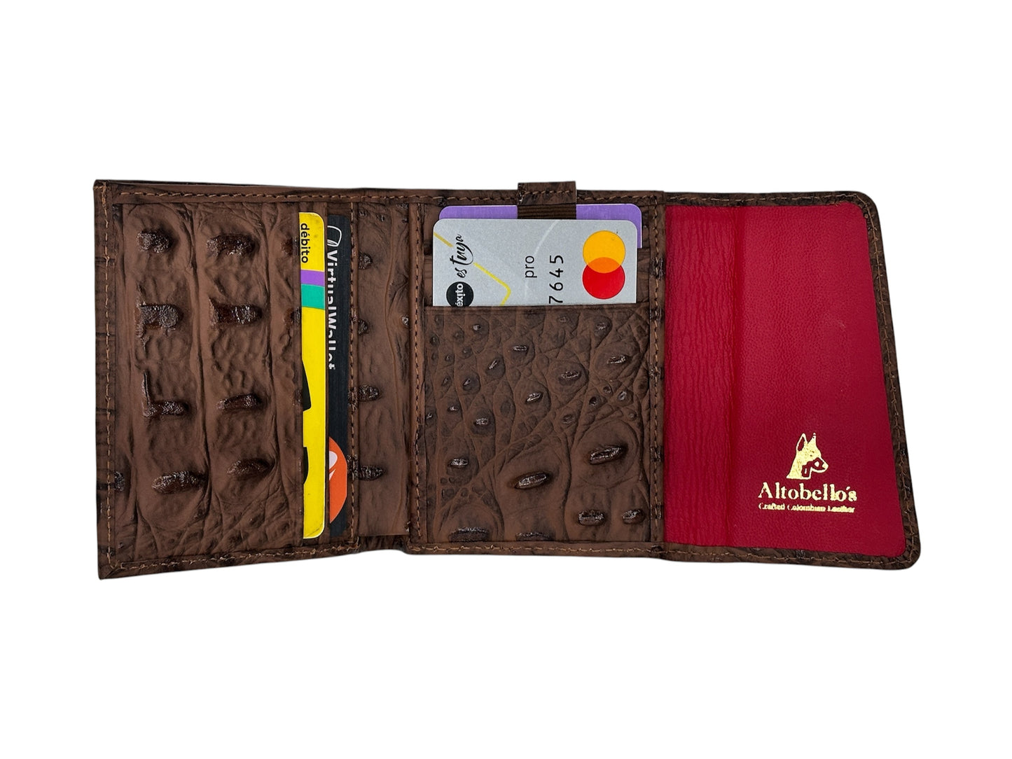 Cartera de cocodrilo Gran Reserva marrón