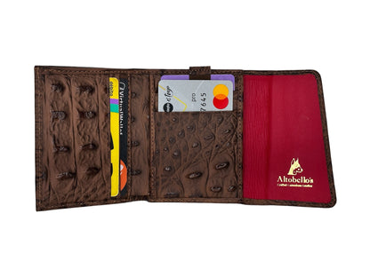 Cartera de cocodrilo Gran Reserva marrón