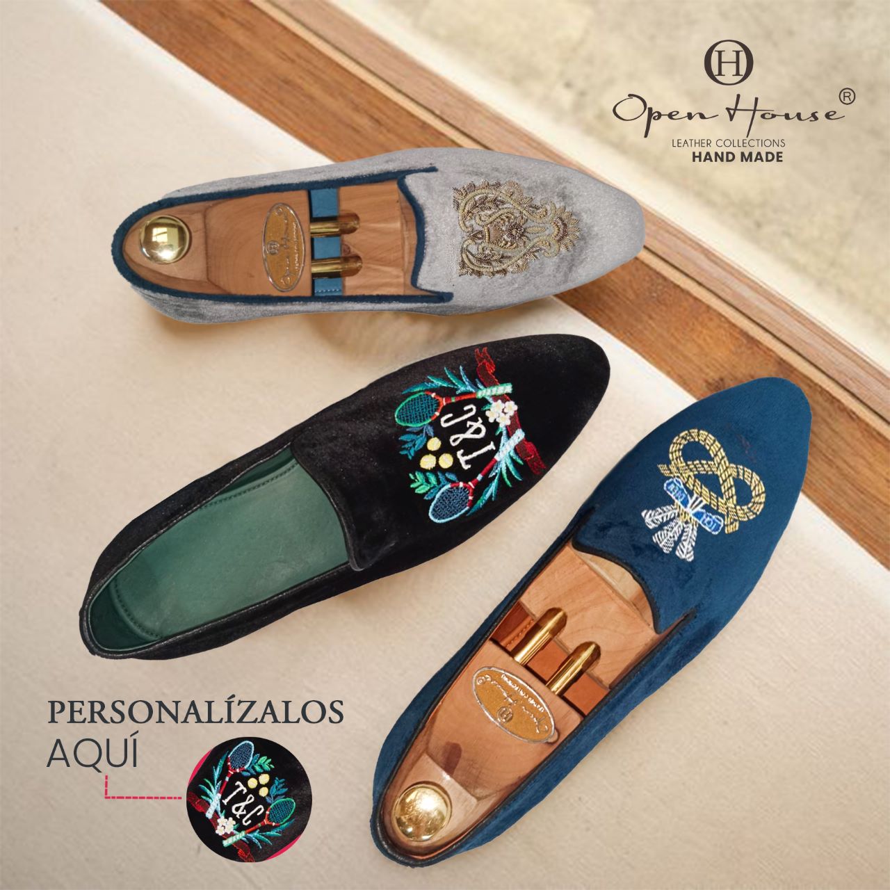 Pantuflas Fenix personalizadas