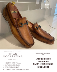 Mocasines Titan Roos Patina Leather Collections