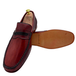 Load image into Gallery viewer, Mocasines Ferros Roos Chocolate Patina Leather Collections
