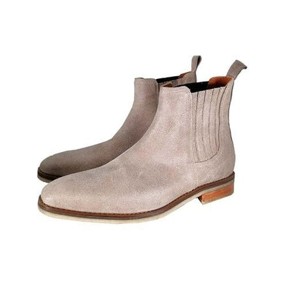 Bota Monserrat de ante encerado para hombre