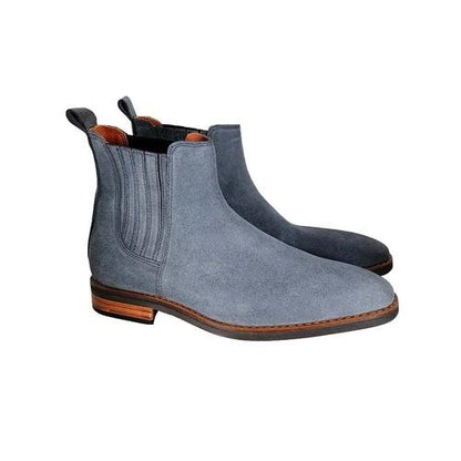 Bota Monserrat de ante encerado para hombre