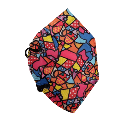 RESPIRADOR 4195 ADULTOS ESTAMPADOS (Cantidad mínima 30 Unidades) ESCOGE TUS COLORES FAVORITOS AQUÍ. 👇👇