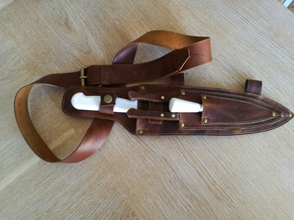 JUEGO GRANDE DE BOLSAS PARA CUCHILLOS DE CHEF X3