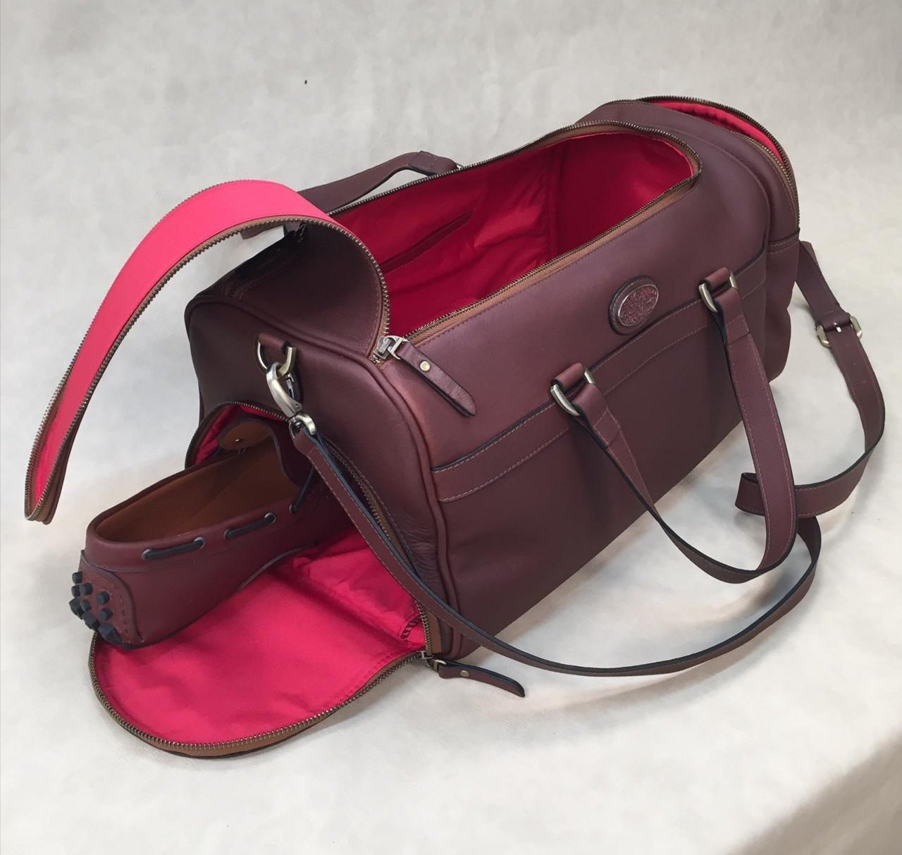 Bolso de cuero Tula para hombre