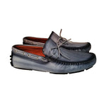 Load image into Gallery viewer, Mocasines Poseidón Azul Patina Leather Collections
