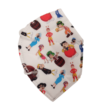 RESPIRADOR 4195 NIÑOS ESTAMPADOS (Cantidad mínima 30 unidades) ESCOGE TUS COLORES FAVORITOS AQUÍ. 👇👇