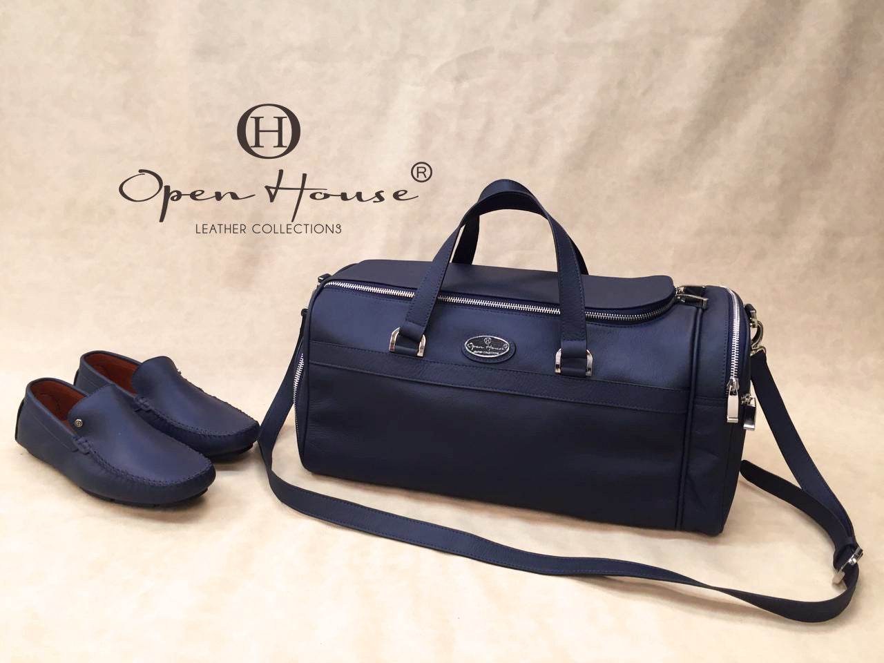 Bolso de cuero Tula para hombre