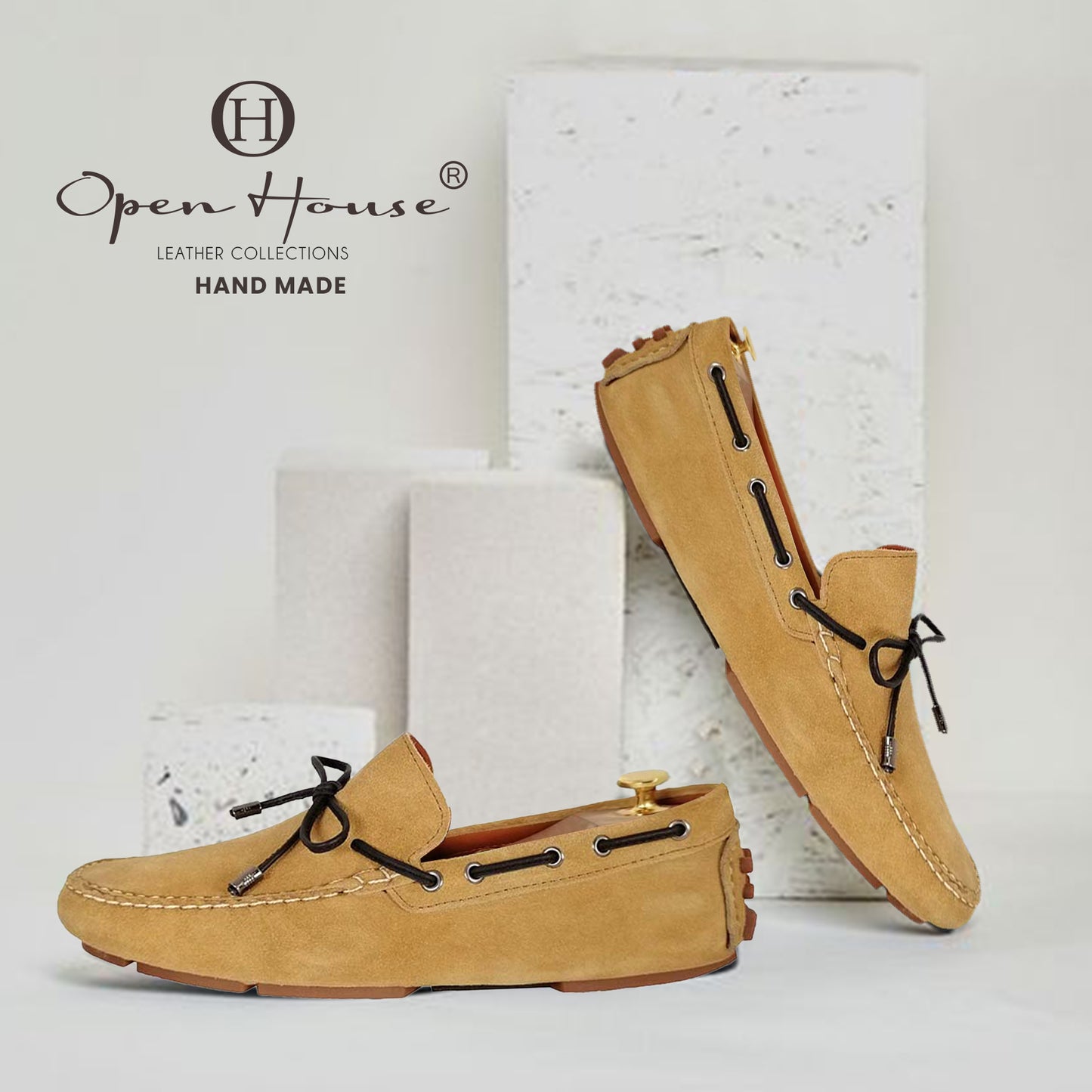 Mocasín Poseidon II Piel Serraje